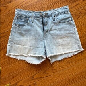 J. Crew Factory Light Blue Jean Shorts